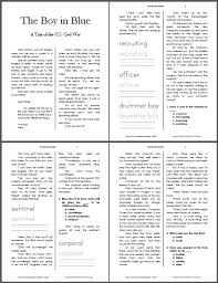 The Boy In Blue Student Handouts Students Of History Reading Passages History