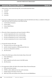 Here are a few practice cpr test questions to help get you up to speed (check here for bls test prep questions). American Red Cross Cpr Adult Example Answer Sheet Pdf Free Download