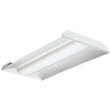 Lithonia Lighting 2 Ft X 4 Ft White Led Architectural Troffer With Acrylic Diffuser 2vtl4 40l Adp Ez1 Lp840 The Home Depot