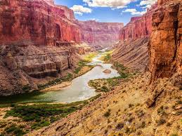 The passage where the river flows is called the river bed and the earth on each side is called a river bank. River National Geographic Society