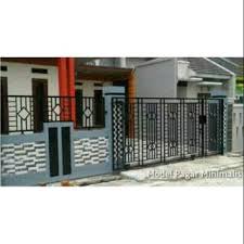Pagar besi minimalis kurang fleksibel jika. Pagar Besi Hollow Galvanis Minimalis Dan Alferon Classic Modern Mewah Shopee Indonesia