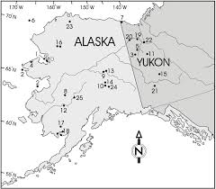 Alaska's rugged network of highways beckons travelers into its heart. Map Of Alaska And The Yukon Territory Showing Location Of Fossil Sites Download Scientific Diagram