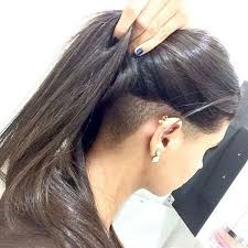 Spanning the range from feminine to drastically edgy, you can limit your undercut to one small section, or go bold and crazy by shaving half of your head. 89 Undercut Women That Inspire You For A Unique Look Stylying Undercut Long Hair Hair Styles Long Hair Styles