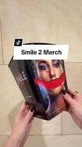 JUST SMILE... because Smile 2 merch is out now 😁 #Smile2 #CinemarkMerch  #WorldSmileDay #Cinemark