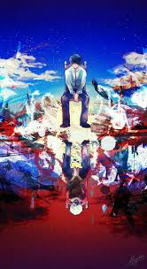 now i can hear unravel song when saw this picture anime tokyo ghoul ghoul toquio