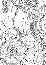 Separately it is necessary to note abstract colorings to which this page is devoted. Mandala Coloring Page Kids Coloring Page Flower Coloring Etsy Abstract Coloring Pages Mandala Coloring Pages Geometric Coloring Pages