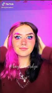 Kayla Orange and Black Hair