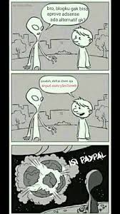Alien Bingung Cari Alternatif Adsense Buat Blog Om Inu Meme Memeindonesia Gambarlucu Memelucu Gambar Lucu Meme Lucu Imagine Dragons