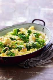 Gratin De Chou Fleur Et De Brocolis Larousse Cuisine