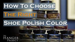 How To Choose The Right Color Shoe Polish Kirby Allison