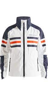 2020 Henri Lloyd Mens Fremantle Stripe Gore-Tex Jacket Cloud White  P191101002 | Watersports Outlet