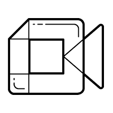 This is a google meet icon. Google Meet Icon In Hand Drawn Style