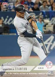 Loaded with hall of famers, it will take them being professionally graded in gem mint condition to be worth much. 2018 Topps Now Baseball Checklist Print Runs Gallery And All You Need