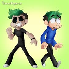 Https Floatingmegane San Deviantart Com Art Chibi Jacksepticeye And Anti 648652242 Jacksepticeye Jacksepticeye Fan Art Antisepticeye Fanart