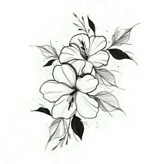 42 Simple And Easy Flower Drawings For Beginners In 2020 Flower Drawing Easy Flower Drawings Beautiful Flower Drawings
