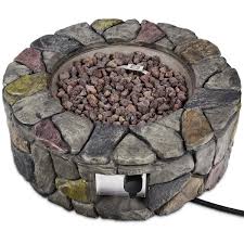 30,000 btu liquid propane fire pit with included white fire glass. Wonlink Outdoor Propane Fire Pit Table 28 Inch 40btu Square Gas Fireplace With Natural Lava Rocks For Camping Backyard Fire Pits Patio Lawn Garden Fcteutonia05 De