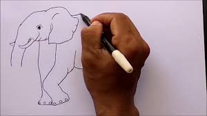 Pemandangan indah pantai | drawing beach scenery. Cara Mewarnai Gambar Gajah Menggunakan Oil Pastels Youtube