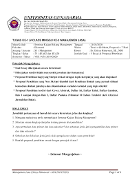 Kekuatan bahasa penulis dalam mencari diksi dan menyusun pengandaian terasa menyentuh. Soal Essay Tentang Proposal Goresan