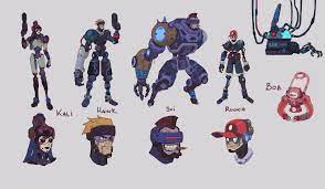 Blindspot Steampunk Robots Cartoon Animation
