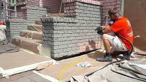 Painting brick makes a larger environmental impact as more chemicals and toxins are introduced to the structure and surroundings. Exterior Brick Stain In Dover Grey Youtube