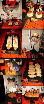 Some Great Food Ideas For A Mickey Mouse Halloween Party Mickey Halloween Party Mickey Mouse Halloween Halloween 1st Birthdays