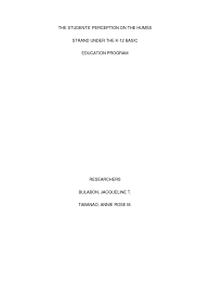 It creates a complex overview of our nature on both individual and intercultural scales. Humss Strand Research Topics