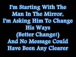 You have mirror monologue, where the character is talking to his reflection. Michael Jackson Man In The Mirror Lyrics Chords Chordify