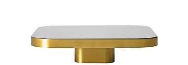 Make a striking statement in your living room, entryway or bedroom with the james rectangular metal coffee table from biltmore trunk mfg. Classicon Bow Coffee Table Brass Natural H 19 X W 70 X D 70 By Guilherme Torres 2018 Designer Furniture By Smow Com