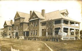 Danville Il Soldiers Home Civil War Veterans C U Williams Real Photo Unused Year Danville Illinois Danville Veterans Administration