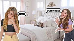 An island home makeover 12 photos. Surprising My Best Friend With A Dream Room Makeover Emotional Piper Rockelle Youtube