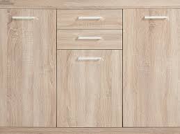 Homfa kommode mit 4 schubladen badezimmerschrank schrank schlafzimmer anrichte holz elfenbeinweiß 50x40x95cm. Kommode Mit 2 Schubladen Sonoma Eiche 120 Cm X 50 Cm Bristol 0805008104