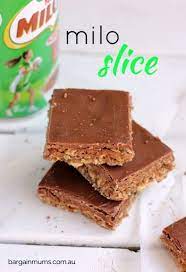 Milo Slice Recipe Yummly Recipe Baking Slices Recipes Desserts