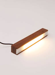 You can power the desk lamp by usb port, easy to plug into any available usb port to power the lamp, such as laptop, computer, power. Desk Lamp Led28 Mini Tunto Wooden Contemporary Led