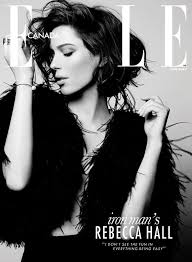 Black And White Elle Magazine Cover Pin By S Vanessa On Book Magazine Cover Fashion Magazine Cover Rebecca Hall Fashion Cover