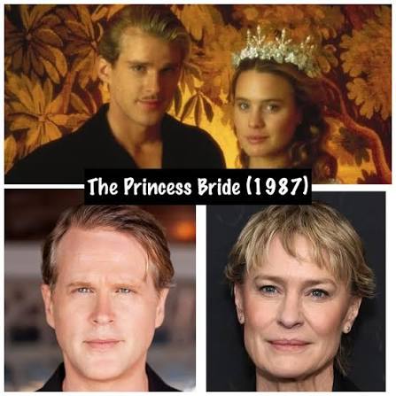 The Princess Bride (1987) is an about Westley (Cary Elwes), a farmhand who  must rescue his true love, Buttercup (Robin Wright), from the evil Prince  Humperdinck. Along the way, Westley teams up