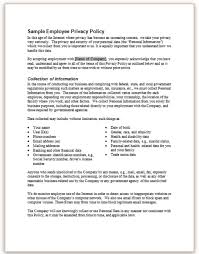 If you violate these policies, you could be subject to disciplinary action, up to and including dismissal. Sample Employee Privacy Policy