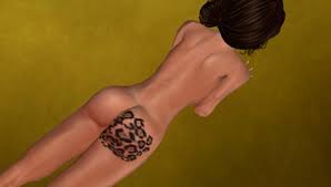 Dream catcher tattoos, tumblr tattoos, girls tattoo ideas, back tattoos, thigh tattoos, cute tattoos dream catcher tattoos dream catc. Second Life Marketplace Leopard Print Thigh Tattoo