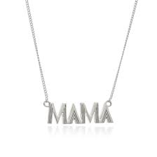 Art Deco Mama Necklace Silver Rachel Jackson London