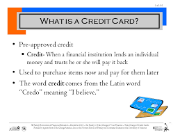 Finance charges are essentially the interest the bank charges you if you do not pay your balance in full. 2 4 1 G1 C Family Economics Financial Education December 2005 Get Ready To Take Charge Of Your Finances Take Charge Of Credit Cards Funded By A Ppt Download