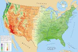 Types Of Physical Maps What Are Some Different Types Of Maps And Their Uses