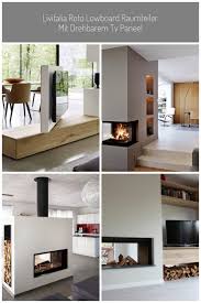 Drehbares Fernseher Paneel Wohnzimmer Kuche Raumteiler Kamin Raumteiler Livitalia Roto Lowboard Raumteiler Mit Drehba Wohnkuche Kachelofen Modern Zimmer Kuche