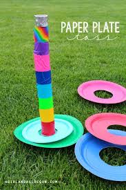 Paper Plate Game Ideas Games To Play With Plates Toss Relay Etc Carnival Games For Kids Diy Carnival Games Babysitting Crafts