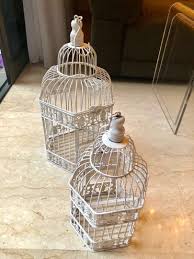Shop bird cages and other antique and vintage collectibles from the world's best furniture dealers. White Decorative Vintage Bird Cage Centerpiece Design Craft Others On Carousell