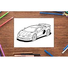 These last few weeks, you may have seen that i have shared a gorgeous set of free adult coloring pages with you. Buy Sports Cars Coloring Book A Collection Of 45 Cool Supercars Relaxation Coloring Pages For Kids Adults Boys And Car Lovers Top Cars Coloring Book Paperback October 16 2020 Online In Italy B08l7jf3xq