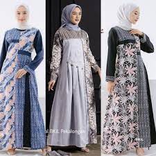 Maybe you would like to learn more about one of these? Model Baru Baju Batik Wanita Gamis Batik Modern Batik Kombinasi Shopee Indonesia