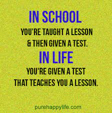 Quotes About Testing In Schools Quotesgram