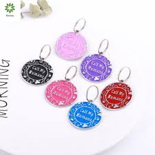 Gotags stainless steel pet id tags, personalized dog tags and cat tags, up to 8 lines of custom text engraved on both sides, in bone, round, heart. Vet Recommended Pet Id Tag Cat Personalized Many Shapes And Colors To Choose Tag Buy At A Low Prices On Joom E Commerce Platform