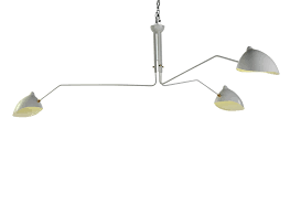 Mid Century 3 Arm Ceiling Light White Ceiling Lamp White Ceiling Lamp Ceiling Lights
