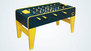 The soccer foosball table has 0.625 solid fiberglass rods with rubber bumpers that give firm grip to hold while you play. Hermes Designs A Stunning Foosball Table Robb Report