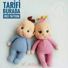 amigurumi minis bebek tarifi detskie igrushki svyazannye kryuchkom detskoe vyazane kukolki